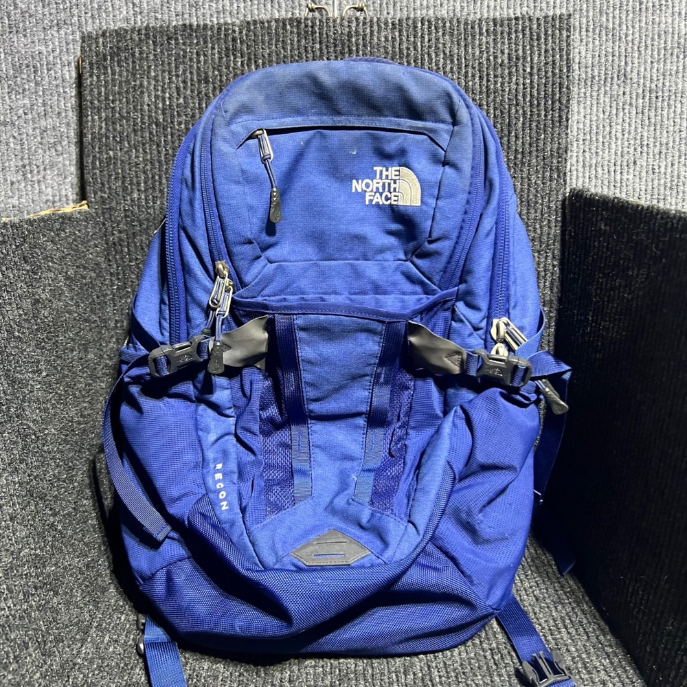 The North Face Recon Backpack Unisex OS Blue Hiking School Laptop Bag FlexVent